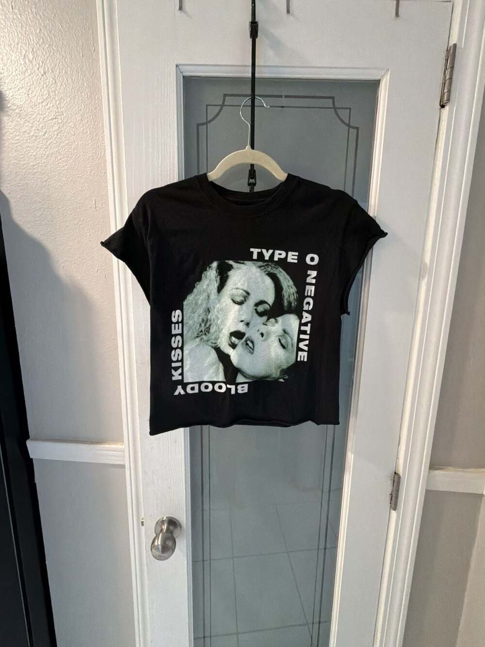 Type O Negative Bloody Kisses Crop Baby T-Shirt